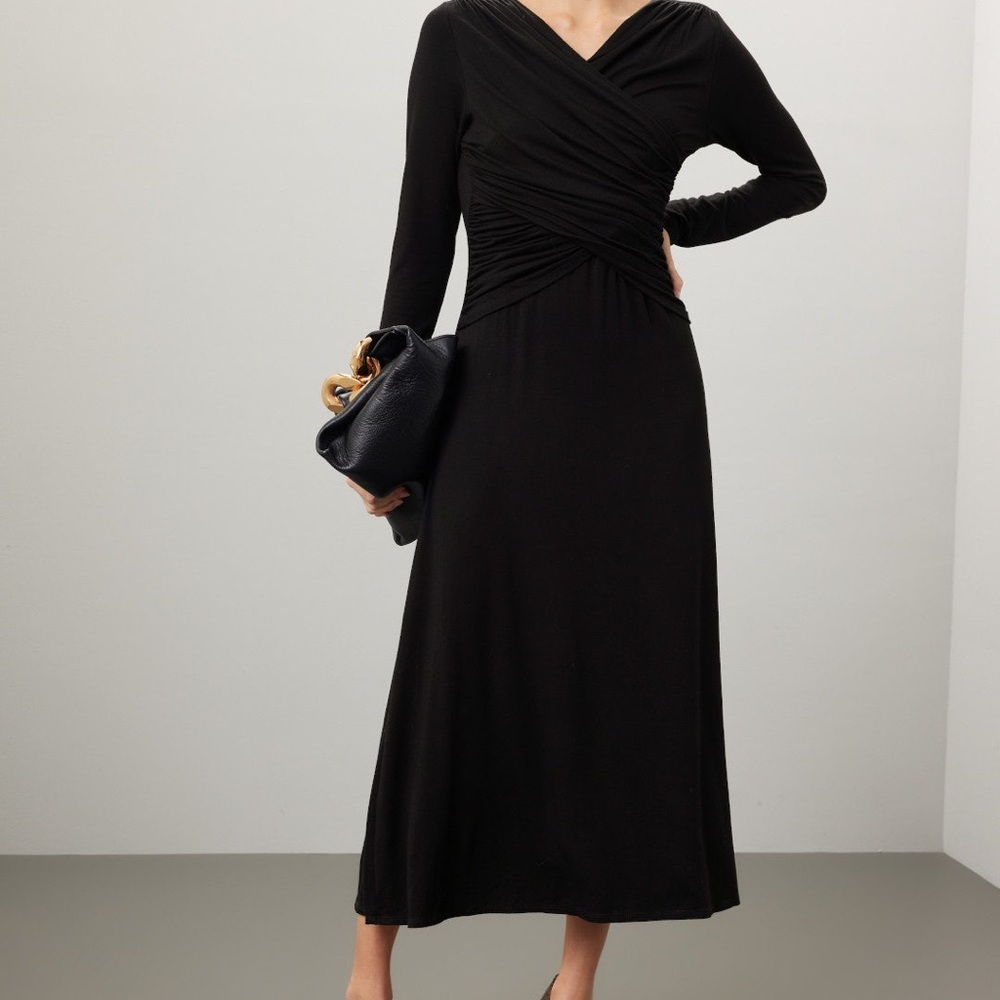 Fifteen Twenty Cross Front Midi Dress